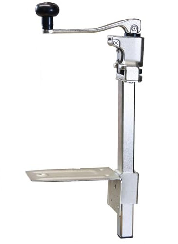 MYTASUY Abrelatas comercial resistente para latas grandes, abrelatas industrial para latas grandes, abrelatas manuales de acero inoxidable, abrelatas de mesa de restaurante, latas #10 de hasta 11