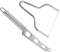 PHENOFICE 2 Piezas herramienta para cortar mantequilla cortador de mantequilla inoxidable rebanador de queso cortador de arrugas kitchen gadgets butter knife cortadora de mantequilla Silver