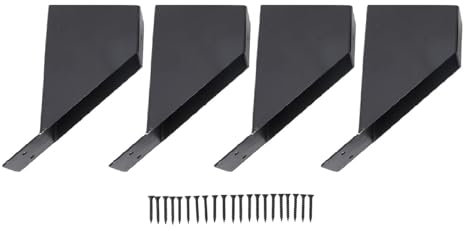 4pcs Staffa Pergola Design del Foro di Drenaggio Zincato a 45 Gradi Pergola di Rinforzo Pergola Staffa per Gazebo Cortile Garage