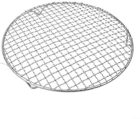 13–35 cm rundes Kühlgestell, 201 Edelstahl-Backrost, Draht-Ofenroste zum Backen, Kochen, Dämpfen, rundes Kochblech, Grillrost, Luftfritteusen-Zubehör (28 cm)