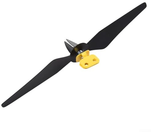 Girouette d'avion pour jardin Charmante direction du vent en métal Décor pour extérieur (L)