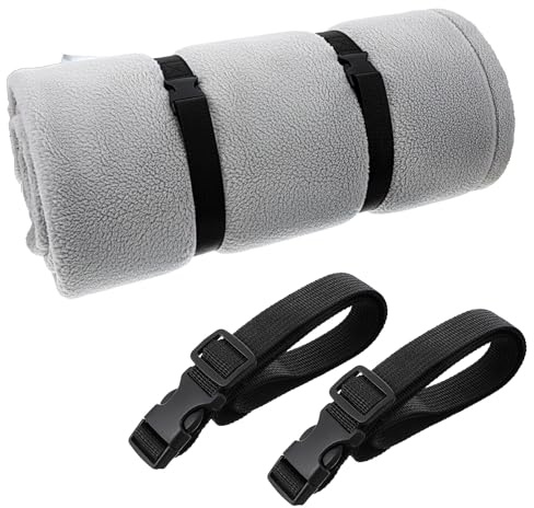 Matratzenauflagegurte, verstellbare Schaumstoff-Matratzen, Packgurte mit stabilen, verriegelten Schnallen für Umzüge, Gel-Matratzenauflage, Aufbewahrung, Bettwäsche, Schwarz, 150 x 3 cm, 2 Stück
