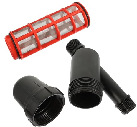 Anneome Filtro per Irrigazione a Rete da 1 Pollice a Risparmio Idrico Filtro a Y in Acciaio Inossidabile Smontabile per Giardinaggio Pulizia Facile e Resistenza alla Corrosione
