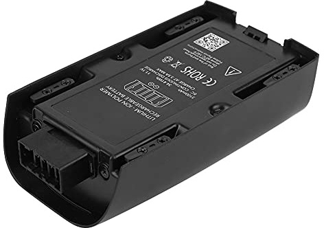 Cryfokt Längere Flugzeit 3100 MAh Batteriewechsel Passend für Bebop 2 Drone/FPV für über 8 Jahre Alt Schwarzer Kunststoff