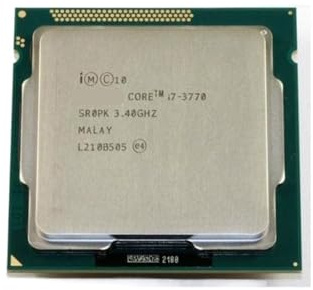 Processore CPU quad-core LGA 1155 Core i7 3770 da 3,4 GHz SR0PK