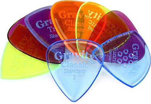 Gravity Guitar Picks GVARST Variety Pack Standard 8-Pack
