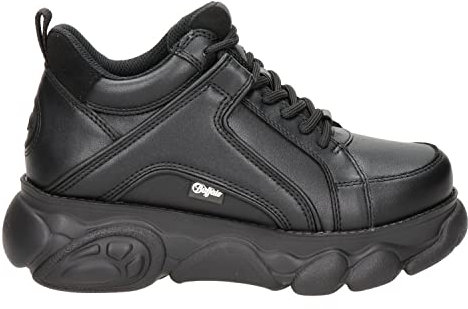 Buffalo Damen Corin Hohe Sneaker, Schwarz (Black 000)