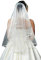 LoveLegis Velo sposa Corto Tulle Bianco semplice Con fermaglio idea Regalo Natale Compleanno Festa accessorio matrimonio Elegante cerimonia Classico raffinato