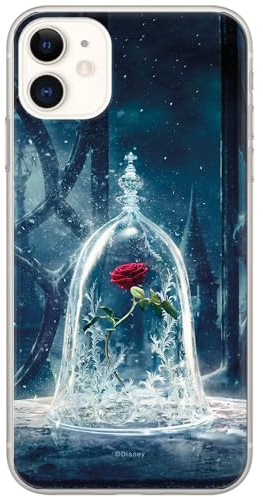 Ert Group custodia per cellulare per Apple Iphone 11 originale e con licenza ufficiale Disney, modello Beauty and the Beast 002 adattato in modo ottimale alla forma dello smartphone, custodia in TPU