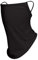 Yowablo Gesicht Schal Unisex Rave Bandana Hals Gamasche Rohr Kopfbedeckung für Frauen Männer (1pc,Schwarz)