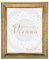 BIRAPA Bilderrahmen gold Vienna Rahmen 34x48 cm - Bilderrahmen vintage in Türkis Gold, Bilderrahmen Holz mit Zierleiste innen und außen, Fotorahmen, Holzrahmen