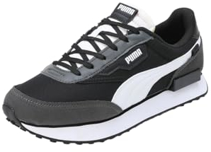 PUMA FUTURE RIDER PLAY ON, Turnschuhe, Unisex – Erwachsene, Puma Black / Dark Shadow, 44 EU
