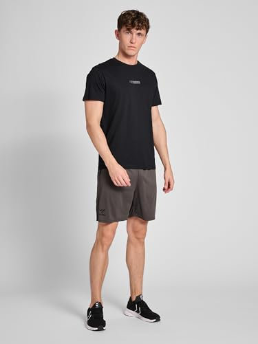 hummel hmlOFFGRID T-Shirt Schwarzgrau, M Herren
