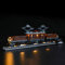 GEAMENT LED Licht-Set Kompatibel mit Lego Crocodile Locomotive - Beleuchtungsset für Creator 10277 Baumodell (Modell-Set Nicht enthalten)