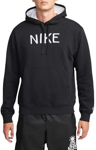 Nike Felpa da Uomo con Cappuccio Hbr Nera Taglia L Codice DQ4020-010