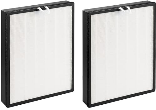 Fette Filter - Vital 200S-RF True HEPA H13 Replacement Filter Compatible with Compatible with Levoit Vital 200S Smart True HEPA Air Purifier Part # 200S-RF - Pack of 2 (White)