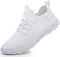 Damyuan Schuhe Herren Laufschuhe Turnschuhe Sportschuhe Sneaker Freizeit Straßenlaufschuhe Leichtgewichts Atmungsaktiv Walkingschuhe Outdoor Fitness Joggingschuhe Sportsschuhe Weiß 47 EU