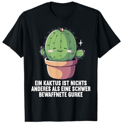 Kakteen Garten Kaktus T-Shirt