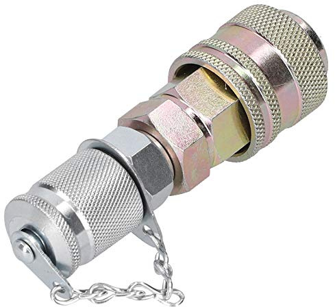 Connecteur à Couplage Rapide, Adaptateur de Test de Pression Hydraulique, Calibre de Prise en G1/8, Résistance à Haute Pression, étanchéité Fiable, Trempe