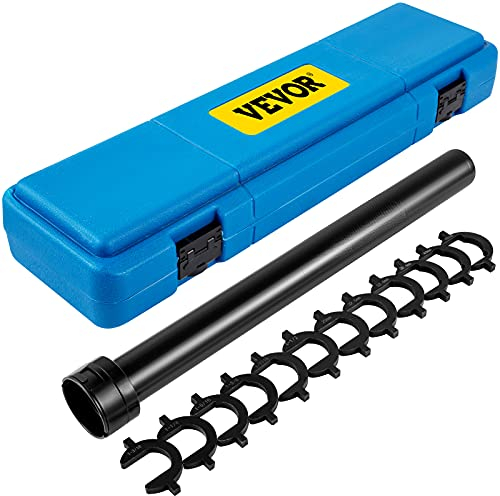 VEVOR Spurstangen-Werkzeugsatz, 12-teiliges Spurstangen-Entfernungswerkzeug, 12 Hahnenfuß-Adapter, Master-Spurstangen-Werkzeugsatz, 1/2-Zoll-Antriebsrohr-Spurstangen-Werkzeug