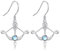 ONEFINITY Pfeil Ohrringe 925 Sterling Silber Pfeil Bogen Ohrringe Bogenschießen Ohrringe Pfeil Schmuck Geschenke für Damen