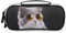JiuPopular Tragbare Kosmetiktasche/Stiftetasche, niedliche Brillenkatratze, Schreibwaren-Tasche als Federmäppchen für Büro und Schule, Geschäftsreise oder kleine Werkzeugbox, Make-up-Tasche für