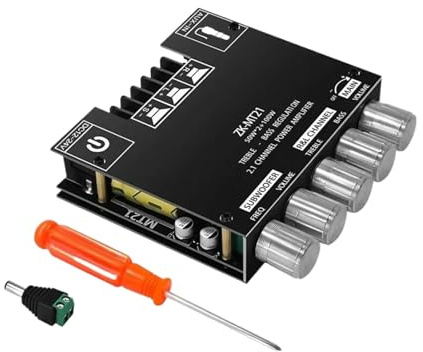 Module amplificateur audio, haut-parleur sans fil, unité d'appareil d'amplification, composant électronique à faire soi-même, pour la maison, la voiture, l'atelier, les joueurs en plein air, le garage