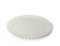 VASSOIO TRINATO CIRCOLARE IN PLASTICA BIANCO 10 PZ (30 CM)