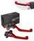 Kupplungshebel Bremshebel Motorrad,Billet Pivot Faltbare Kupplung Bremshebel für CR80R CR85R 98-07 CRF150R 07-25 CR125R CR250R 92-03 CRF450R 02-03 XR650R 00-06 Rot