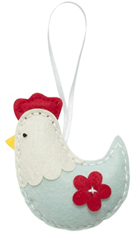 Trimits Felt Decoration Kits, 11 x 10cm, Hen