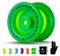 YOSTAR JoJo Responsive Yoyo für Kinder Anfänger, Trick Yo-Yo K1 Glow in The Dark, Kunststoff Kinder JoJo Einfach zu Spielen, Mit 12 Yoyo Schnur, Fall, Handschuhe, 2 Hubstacks