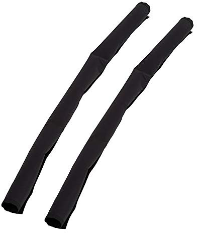 Baby Pushchair Strap Covers Grip Protector Buggy Replacement Handrail Hand Glove Infant Toddler Pram Bumper Stroller Bar Handle Sleeve (2 Pcs Black)