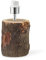 Home Sweet Home Ländlicher Tischlampenfuß Baumstamm für Lampenschirm | Leuchte | 13,5/13,5/26cm | Tischlampensockel aus Holz | E27 | für Lampenschirm | Leuchte max.35cm