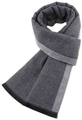 Ueither Herren Weich Warm Herbst und Winter Schal Komfortabel Eleganter Tartan Schals (180cm x 30cm, Farbe 29)