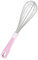 Birkmann, Colour Kitchen, Schneebesen aus hochwertigem Edelstahl mit Kunststoffgriff, BPA-frei, zum Kochen und Backen, bis 100 °C, spülmaschinengeeignet, rosa, 27 x 6,5 cm, 422384
