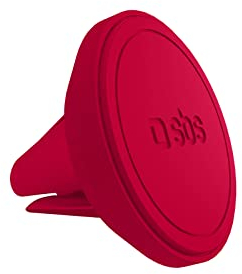 SBS Universal Handyhalterung rot, Magnethalterung für iPhone, Samsung, Oppo, Xiaomi, Huawei, Honor, geeignet für Auto, Taxi, Wohnmobil, LKW