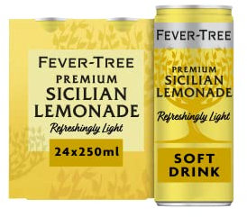Fever-Tree Premium Sicilian Lemonade, 24 x 250ml