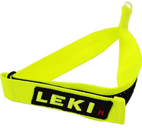 LEKI Trigger V-Race Strap, Neonyellow