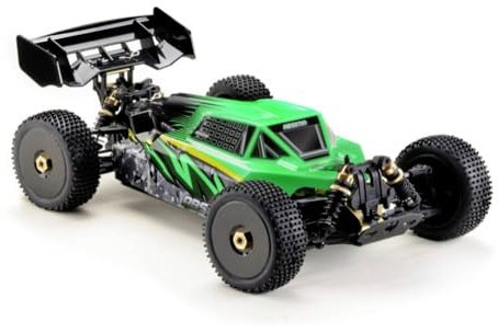 Absima Stoke V2 Grün, Schwarz Brushless 1:8 RC Modellauto Elektro Buggy Allradantrieb (4WD) RTR 2,4 GHz