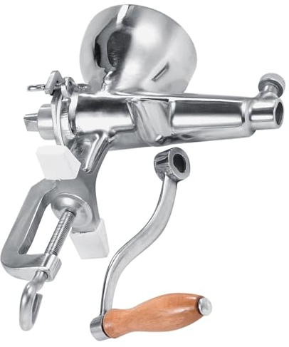 Exprimidor Manual de Hierba de Trigo, Hierba de Trigo de Acero Inoxidable, Exprimidor Manual de Hierba de Trigo, Herramienta Extractora de Jugo Saludable