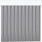 Cortinas Exterior de Cinta para Puertas | Plástico PVC y Barra Aluminio tamaños | PERTONI TENDE (Gris Y Blanco, Ancho 100cm x 230cm Largo)