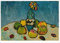Kunstkarte Gabriele Münter Stillleben Grau