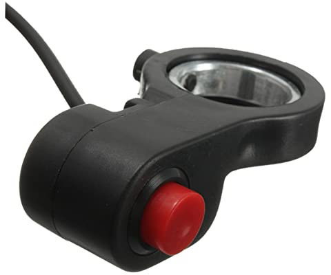 Gatuida Lenkerhupe Für Motorrad Motorradhupe Hupensteuerung Mit Druckknopf Motorradzubehör Passend Für Lenker Schwarz