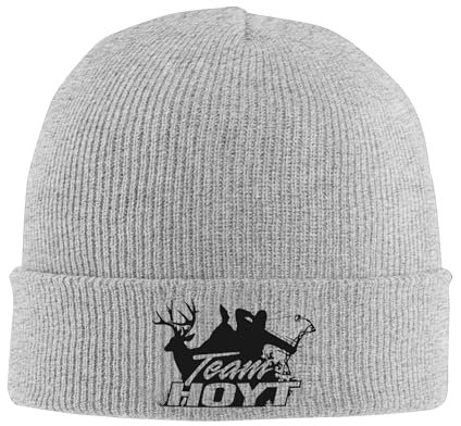 NCLIKGOR Hoyt and Archery Beanie-Mützen für Männer und Frauen, Totenkopfmütze, Winter-Strickmützen