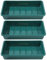 Britten & James Professional Standard Seed Tray Green without Holes [Pack 3] 37.5 x 23cm/15 x 9
