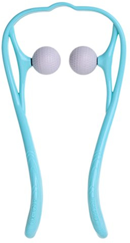 Selbstmassagegerät von Healifty für Triggerpunkte, manuelles Massagegerät für Nacken, Schultern, Knie, Füße, zur Schmerzlinderung, himmelblau