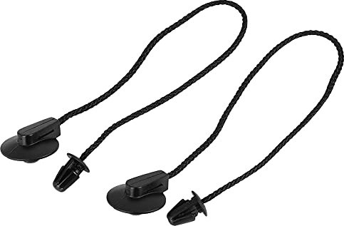 X AUTOHAUX Par Paquete Estante Cuerda Posterior Maletero Almacenamiento Bolso Bandeja Correas para Auto