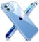 CANSHN Durchsichtig für iPhone 12 Hülle und iPhone 12 Pro Hülle [Militärischer Fallschutz] [Nicht Vergilbend] Stoßfeste Handyhülle iPhone 12/12 Pro