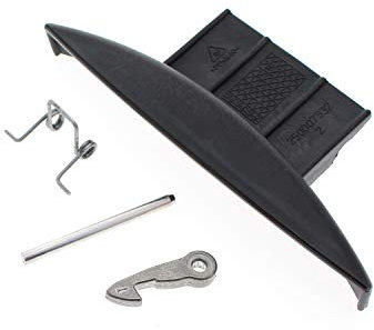 Door Handle Kit For Hotpoint Washing Machine Quality Compatible Part - Black