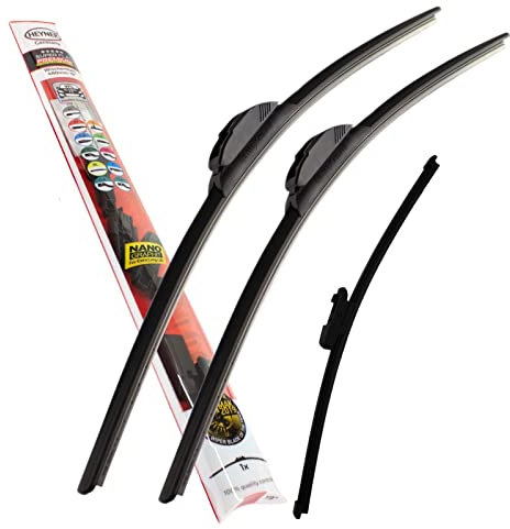 HEYNER Super Flat Wiper Blades Size 2118 Rear 11 V Fits VW Polo 2005-2009 HSF2118TL11V